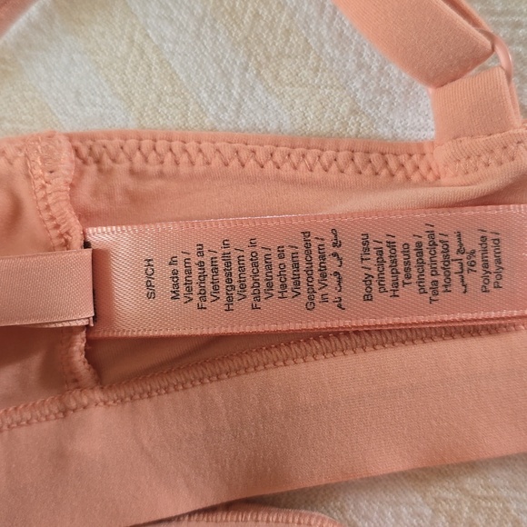 SKIMS Fits Everbody Triangle Bralette Size:Small Desert Clay - Picture 3 of 4